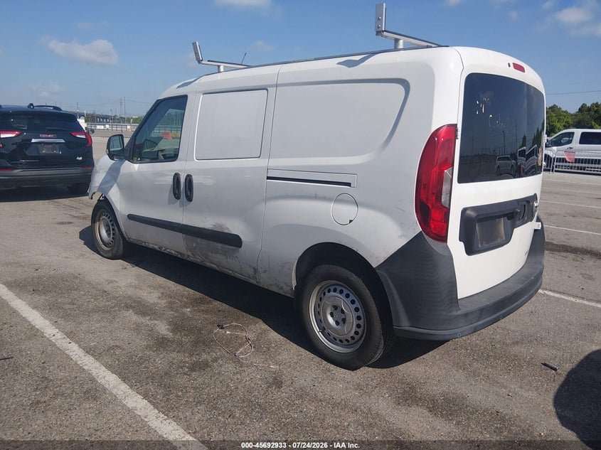 2021 Ram Promaster city VIN ZFBHRFAB0M6U52564 IAAI salvage auction — FRONT END, Salvage Title, sold $2,650 on 2026-07-31 (photo 3)