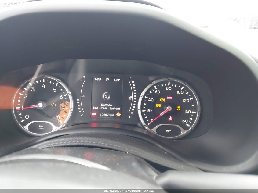 2016 Jeep Renegade VIN ZACCJBAT6GPC78436 IAAI salvage auction — LEFT FRONT, Salvage Title, sold $1,200 on 2026-08-11 (photo 7)