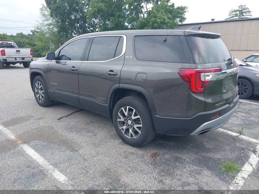 2020 Gmc Acadia VIN 1GKKNRLS7LZ123701 IAAI salvage auction — NORMAL WEAR, SF97 (New Hampshire), sold $11,650 on 2026-08-20 (photo 3)