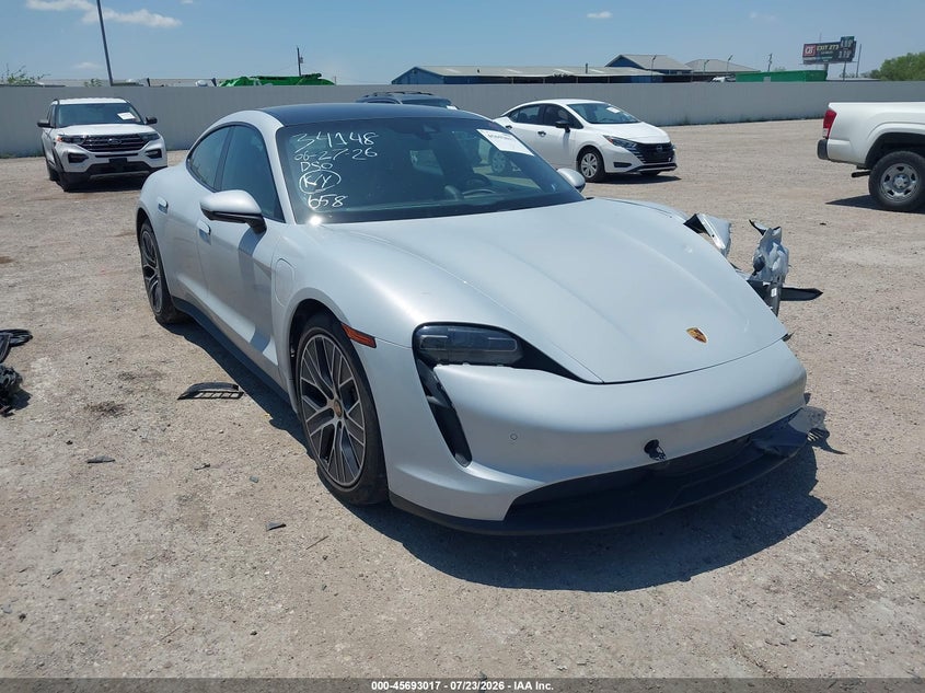 2022 Porsche Taycan VIN WP0AA2Y13NSA11065 — IAAI salvage auction photo
