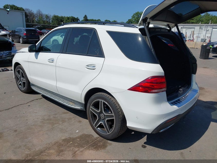 2018 Mercedes-benz Gle VIN 4JGDA5HB9JB106028 IAAI salvage auction — FRONT END, Salvage Title, sold $12,500 on 2026-08-01 (photo 3)