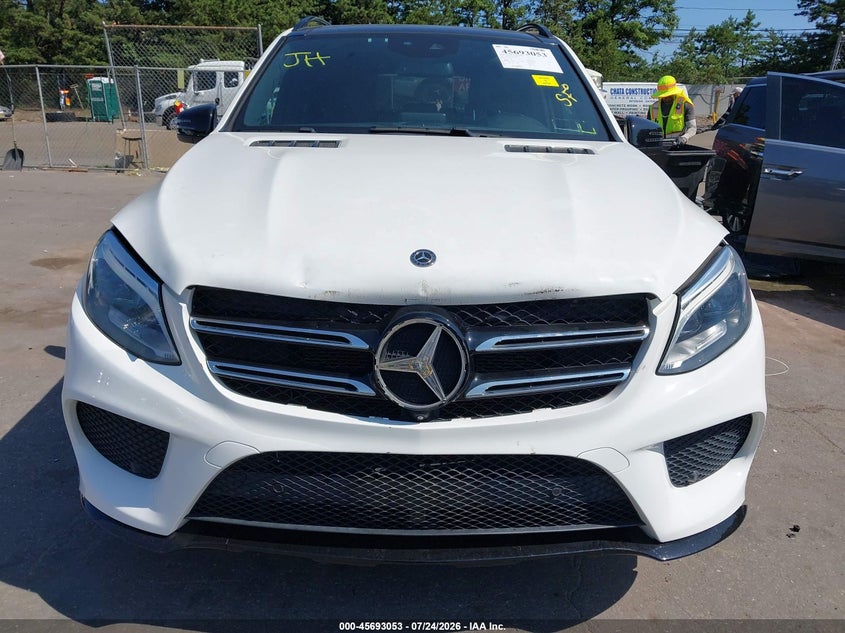 2018 Mercedes-benz Gle VIN 4JGDA5HB9JB106028 IAAI salvage auction — FRONT END, Salvage Title, sold $12,500 on 2026-08-01 (photo 6)