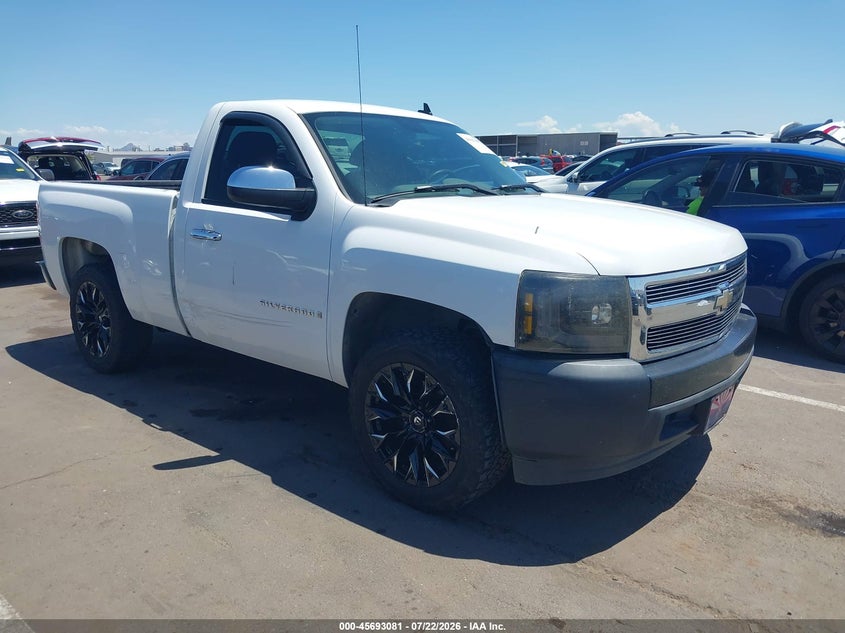 2007 Chevrolet Silverado 1500 VIN 1GCEC14C47Z580463 IAAI salvage auction — LEFT & RIGHT, Salvage (Arizona), sold $2,700 on 2026-08-03 (photo 1)