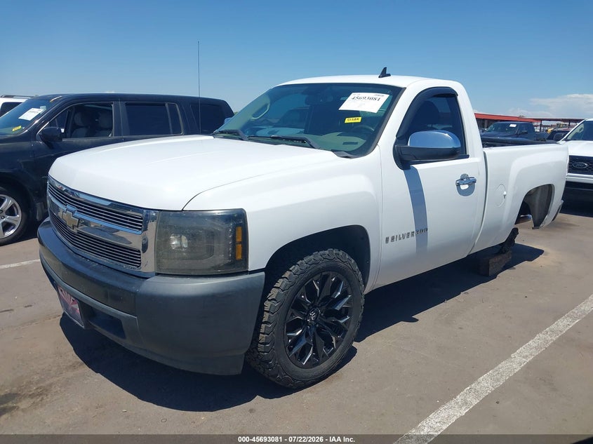 2007 Chevrolet Silverado 1500 VIN 1GCEC14C47Z580463 IAAI salvage auction — LEFT & RIGHT, Salvage (Arizona), sold $2,700 on 2026-08-03 (photo 2)
