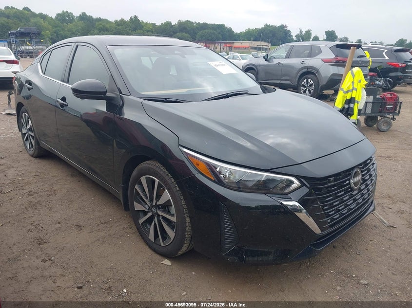 2025 Nissan Sentra VIN 3N1AB8CV8SY374369 — IAAI salvage auction photo