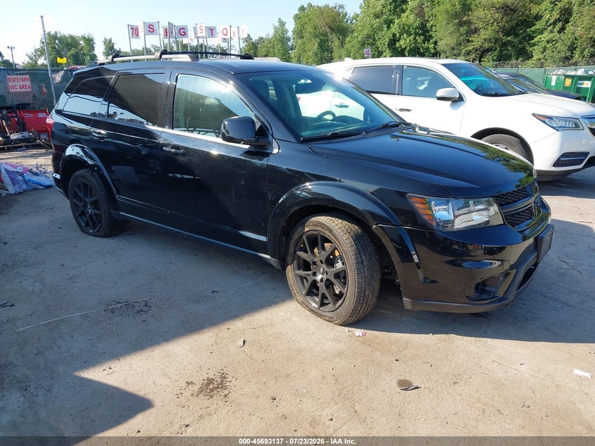2019 Dodge Journey VIN 3C4PDDEG1KT702009 IAAI salvage auction — FRONT END, Wait Title, sold $2,600 on 2026-08-22 (photo 1)