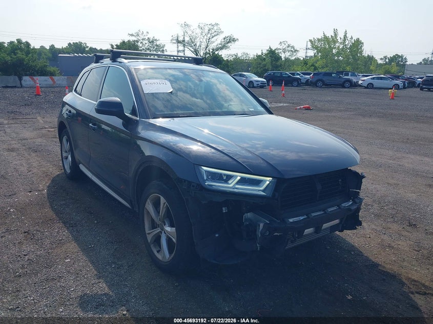 2020 Audi Q5 VIN WA1BNAFY2L2060863 IAAI salvage auction — FRONT END, Mv-907A (New York), sold $6,500 on 2026-07-28 (photo 6)