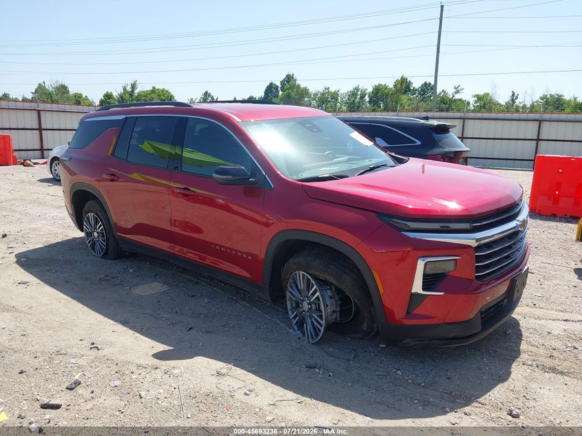 2026 Chevrolet Traverse VIN 1GNERGKS9TJ164534 IAAI salvage auction — RIGHT SIDE, Salvage Title, sold $27,000 on 2026-07-30 (photo 1)