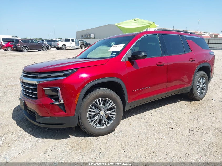 2026 Chevrolet Traverse VIN 1GNERGKS9TJ164534 IAAI salvage auction — RIGHT SIDE, Salvage Title, sold $27,000 on 2026-07-30 (photo 2)