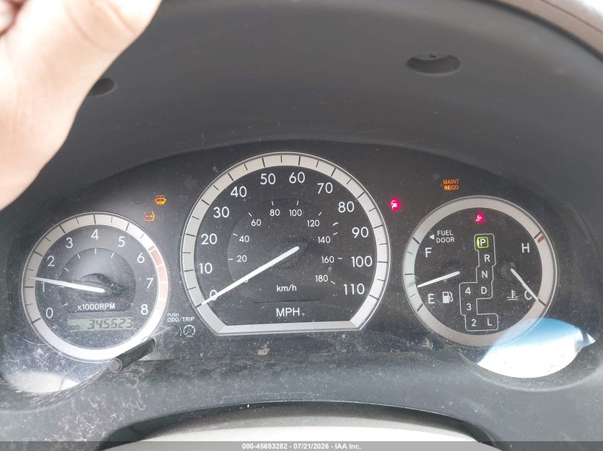 2005 Toyota Sienna VIN 5TDZA22C95S385070 IAAI salvage auction — NORMAL WEAR, Clear (Michigan), sold $675 on 2026-08-01 (photo 7)