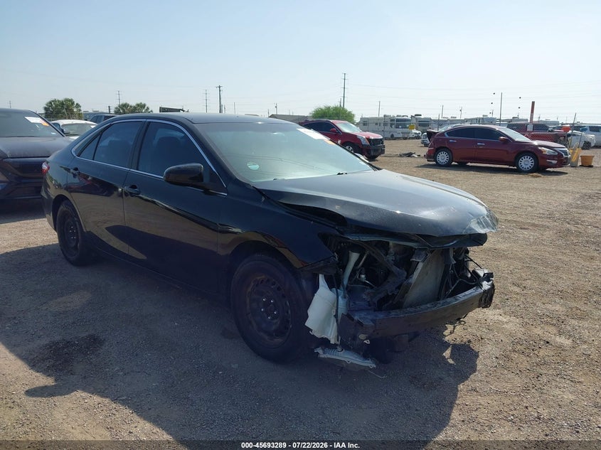 2017 Toyota Camry VIN 4T1BF1FK8HU797121 IAAI salvage auction — FRONT END, Salvage (Texas), sold $2,825 on 2026-08-17 (photo 1)