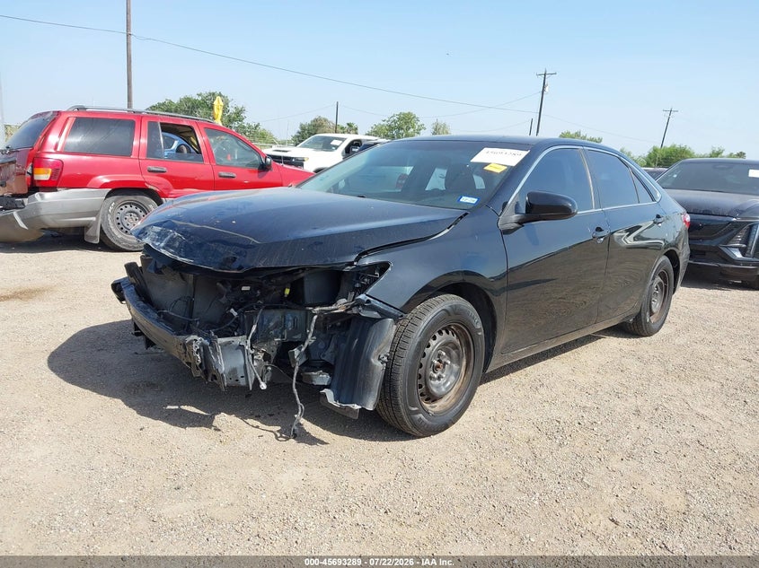 2017 Toyota Camry VIN 4T1BF1FK8HU797121 IAAI salvage auction — FRONT END, Salvage (Texas), sold $2,825 on 2026-08-17 (photo 2)