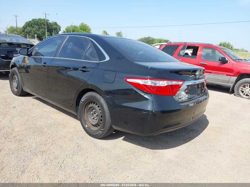 2017 Toyota Camry VIN 4T1BF1FK8HU797121 IAAI salvage auction — FRONT END, Salvage (Texas), sold $2,825 on 2026-08-17 (photo 3)