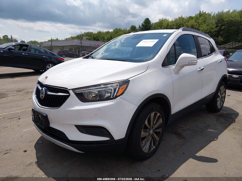 2017 Buick Encore VIN KL4CJESB6HB095972 IAAI salvage auction — NORMAL WEAR, Wait Title, sold $975 on 2026-08-29 (photo 2)