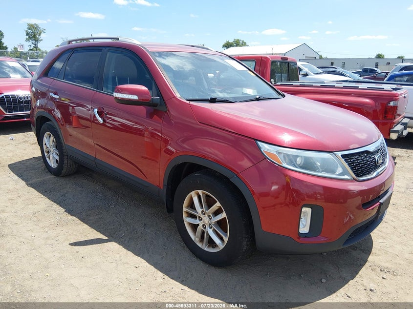 2015 Kia Sorento VIN 5XYKT3A66FG641869 IAAI salvage auction — NORMAL WEAR, Original (Ohio), sold $75 on 2026-07-30 (photo 1)