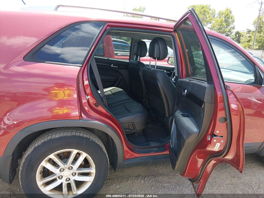 2015 Kia Sorento VIN 5XYKT3A66FG641869 IAAI salvage auction — NORMAL WEAR, Original (Ohio), sold $75 on 2026-07-30 (photo 8)