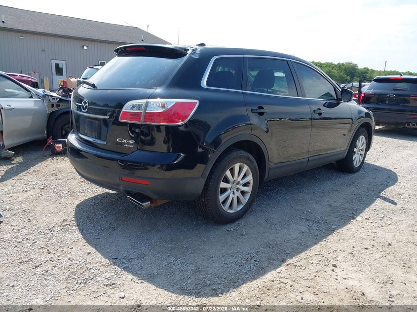 2010 Mazda Cx-9 VIN JM3TB3MA0A0211302 IAAI salvage auction — LEFT SIDE, Salvage (Ohio), sold $300 on 2026-08-24 (photo 4)