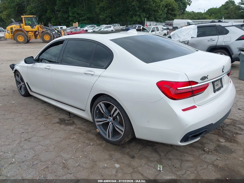 2019 BMW 7er VIN WBA7E2C59KB454920 IAAI salvage auction — FRONT END, Wait Title, sold $10,250 on 2026-10-07 (photo 3)