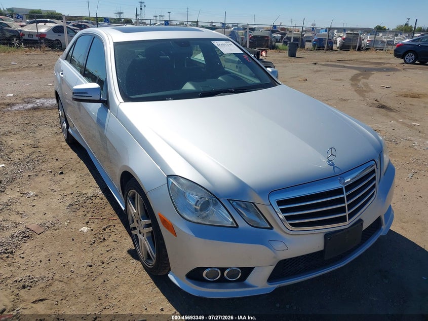 2010 Mercedes-benz E-class VIN WDDHF7CB0AA215838 IAAI salvage auction — NORMAL WEAR, Clear - Dealer Only (California), sold $600 on 2026-08-05 (photo 1)