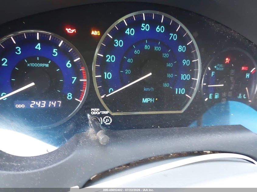 2007 Toyota Sienna VIN 5TDBK22C27S003933 IAAI salvage auction — NORMAL WEAR, Clear (New York), sold $25 on 2026-07-28 (photo 7)