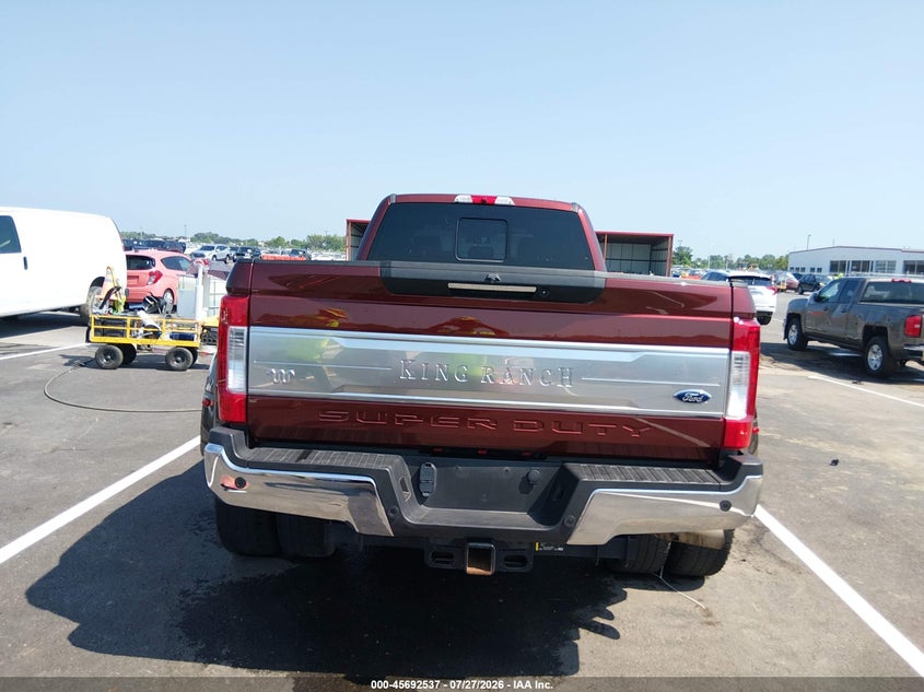 2017 Ford F350 VIN 1FT8W3DT8HEE08672 IAAI salvage auction — Burn Engine, Wait Title, sold $20,600 on 2026-09-08 (photo 8)