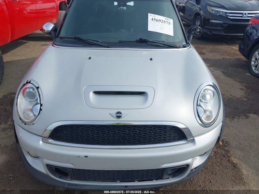 2012 Mini Cooper VIN WMWZP3C51CT249743 IAAI salvage auction — HAIL, Clear (Oklahoma), sold $225 on 2026-09-15 (photo 6)