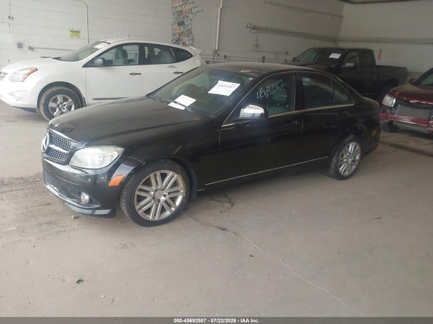 2008 Mercedes-benz C class VIN WDDGF81X58F149364 IAAI salvage auction — NORMAL WEAR, Clear (Minnesota), sold $325 on 2026-08-19 (photo 2)