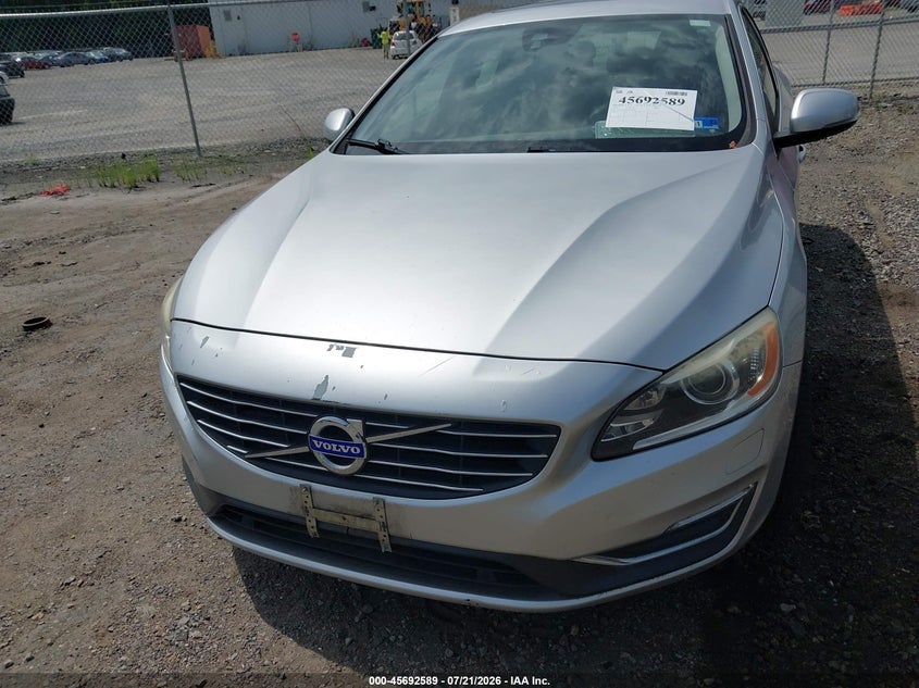 2015 Volvo S60 VIN YV140MFB1F2316158 IAAI salvage auction — NORMAL WEAR, Salvage Title, sold $550 on 2026-08-07 (photo 6)
