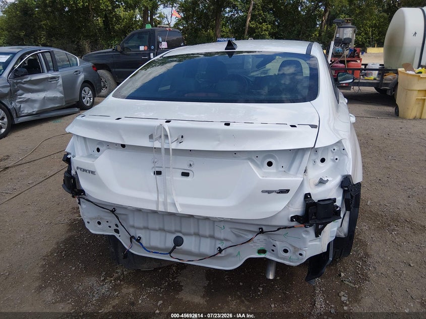 2024 Kia Forte VIN 3KPF54AD4RE838444 IAAI salvage auction — REAR END, Salvage (Indiana), sold $8,350 on 2026-08-19 (photo 6)