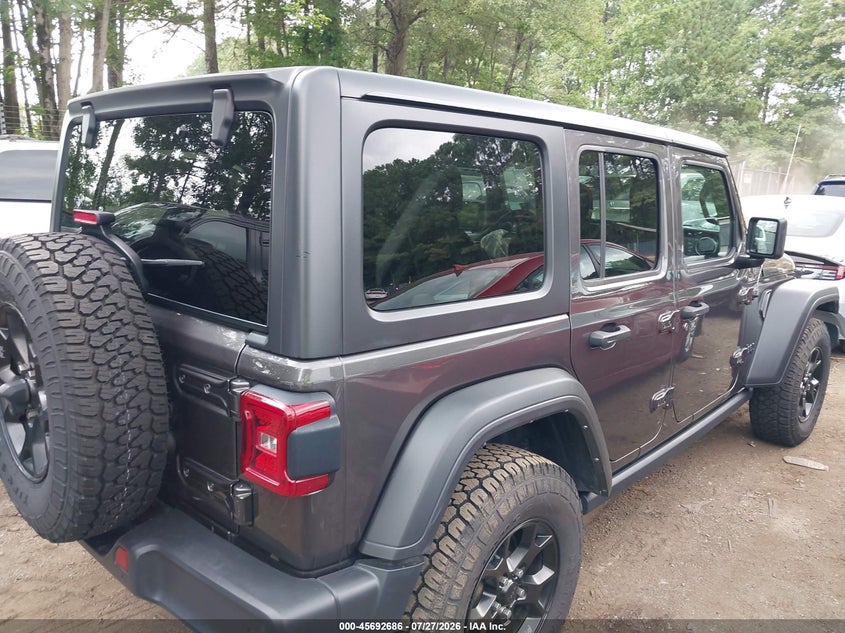 2021 Jeep Wrangler / VIN 1C4HJXDN3MW521926 IAAI salvage auction — FRONT END, Salvage (Virginia), sold $7,300 on 2026-08-24 (photo 4)
