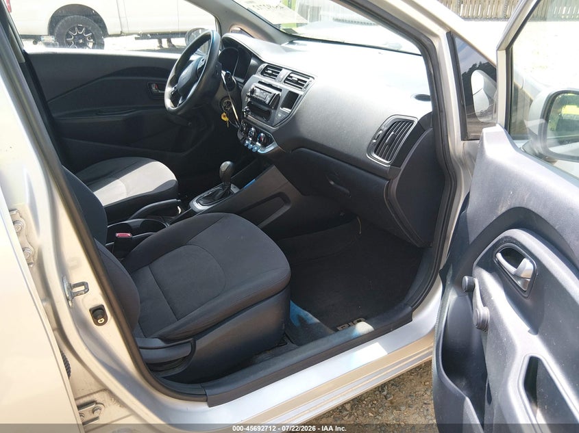 2012 Kia Rio VIN KNADM4A32C6058325 IAAI salvage auction — NORMAL WEAR, Clear (Virginia), sold $25 on 2026-07-27 (photo 5)