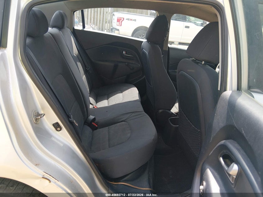 2012 Kia Rio VIN KNADM4A32C6058325 IAAI salvage auction — NORMAL WEAR, Clear (Virginia), sold $25 on 2026-07-27 (photo 8)