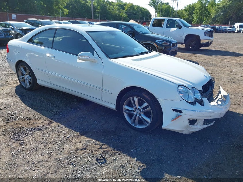 2007 Mercedes-benz Clk-class VIN WDBTJ56H57F208532 IAAI salvage auction — FRONT END, Salvage (Idaho), sold $450 on 2026-08-12 (photo 1)