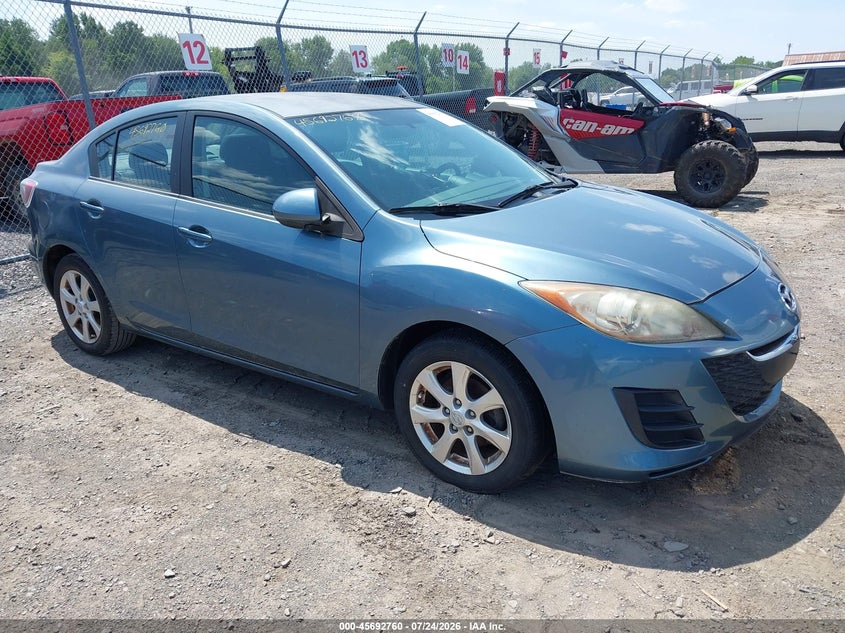 2010 Mazda 3 VIN JM1BL1SG3A1198102 IAAI salvage auction — NORMAL WEAR, Clear (New York), sold $625 on 2026-07-30 (photo 1)