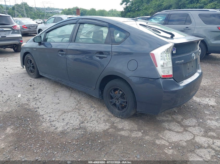 2010 Toyota Prius VIN JTDKN3DU7A5115773 IAAI salvage auction — NORMAL WEAR, Clear (Delaware), sold $25 on 2026-07-24 (photo 3)
