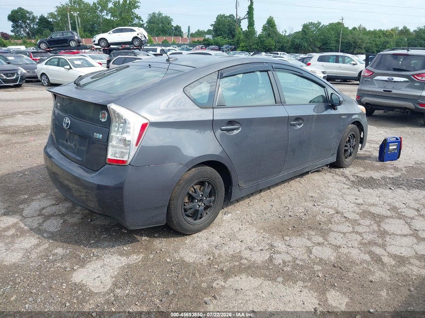 2010 Toyota Prius VIN JTDKN3DU7A5115773 IAAI salvage auction — NORMAL WEAR, Clear (Delaware), sold $25 on 2026-07-24 (photo 4)