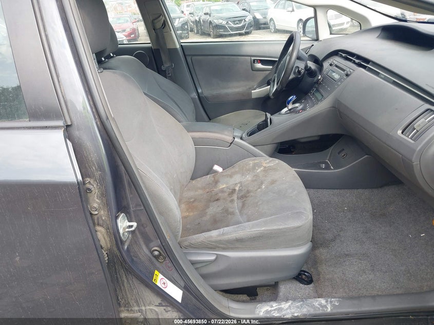 2010 Toyota Prius VIN JTDKN3DU7A5115773 IAAI salvage auction — NORMAL WEAR, Clear (Delaware), sold $25 on 2026-07-24 (photo 5)