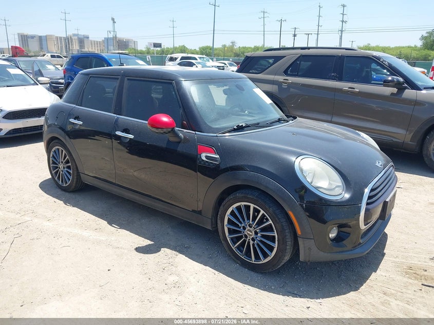 2016 Mini Hardtop VIN WMWXU1C55G2D09882 IAAI salvage auction — FRONT END, Original (Texas), sold $1,000 on 2026-08-03 (photo 1)