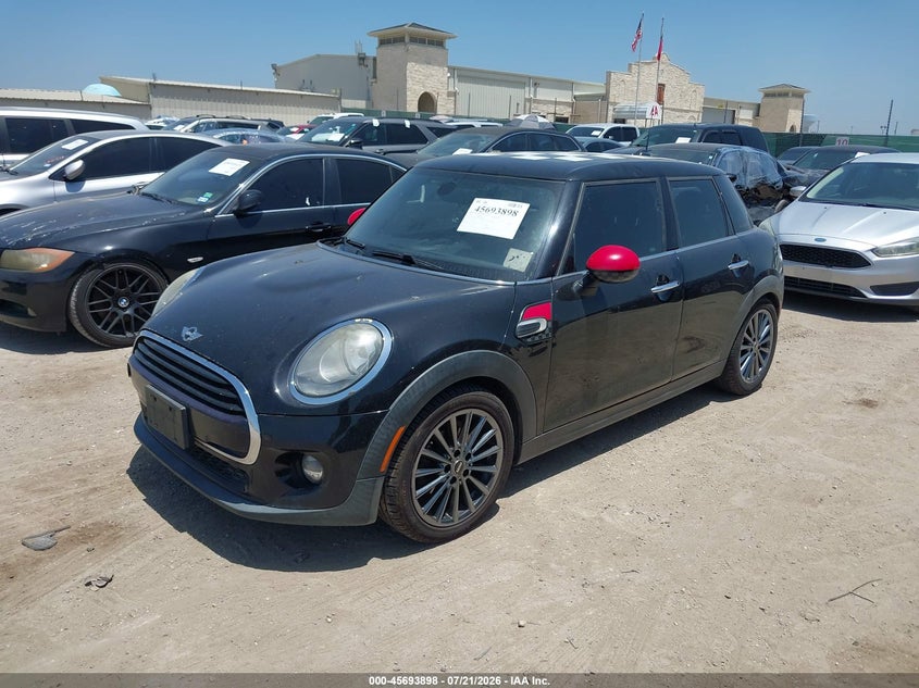 2016 Mini Hardtop VIN WMWXU1C55G2D09882 IAAI salvage auction — FRONT END, Original (Texas), sold $1,000 on 2026-08-03 (photo 2)