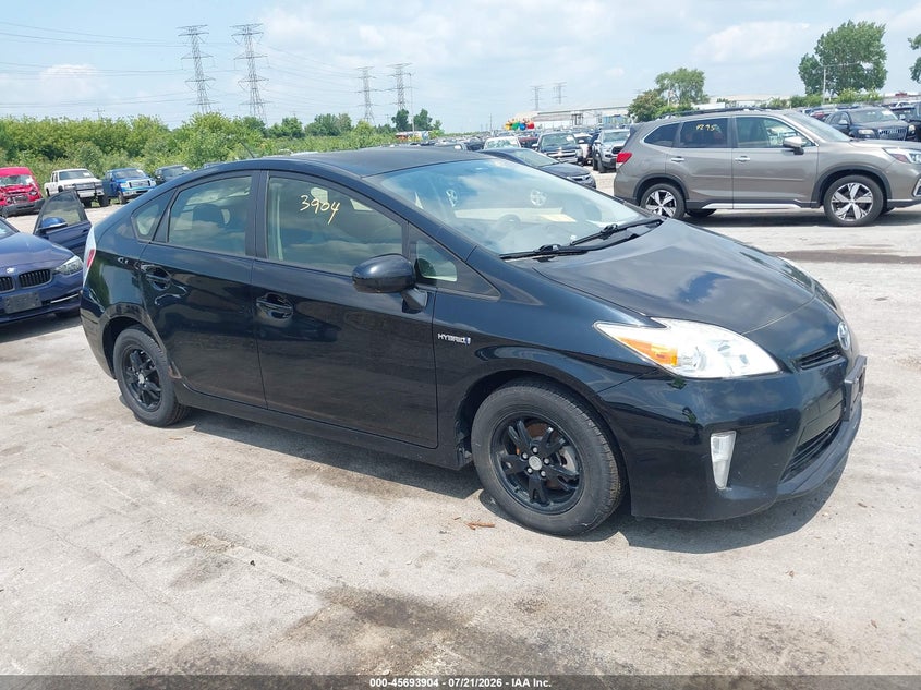 2014 Toyota Prius VIN JTDKN3DU5E1798280 IAAI salvage auction — NORMAL WEAR, Clear (Illinois), sold $1,150 on 2026-07-29 (photo 1)