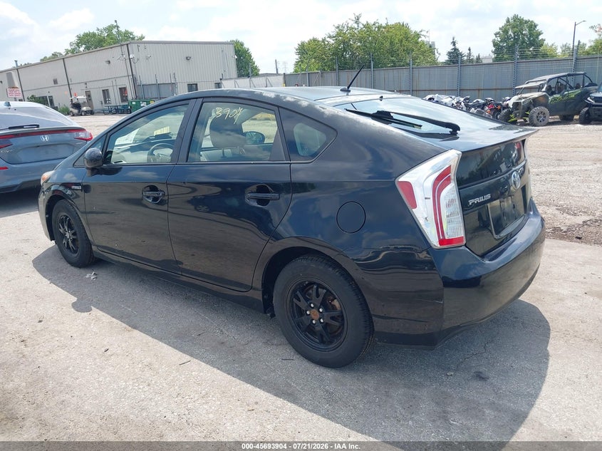 2014 Toyota Prius VIN JTDKN3DU5E1798280 IAAI salvage auction — NORMAL WEAR, Clear (Illinois), sold $1,150 on 2026-07-29 (photo 3)