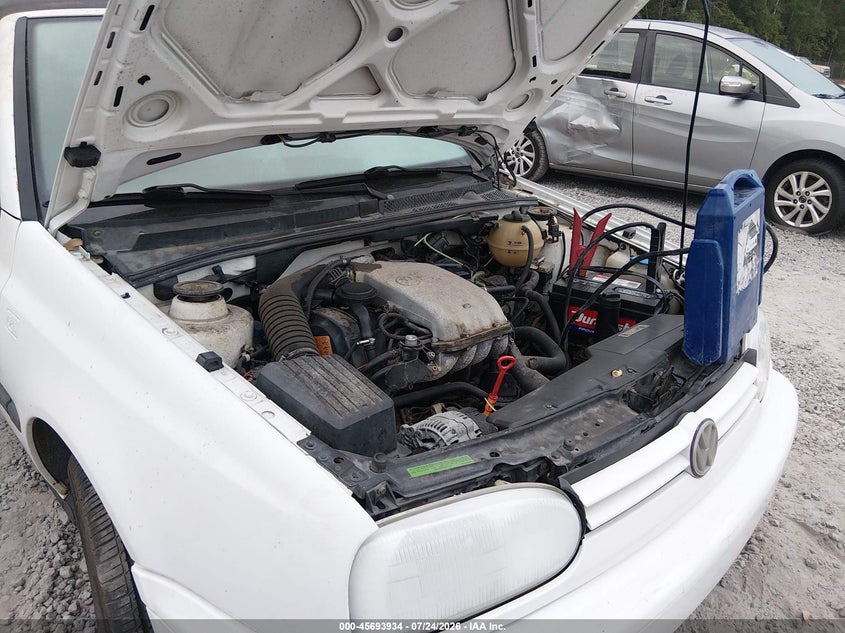 1995 Volkswagen Cabrio VIN WVWBB81E2SK025307 IAAI salvage auction — NORMAL WEAR, Clear (South Carolina), sold $225 on 2026-08-04 (photo 6)