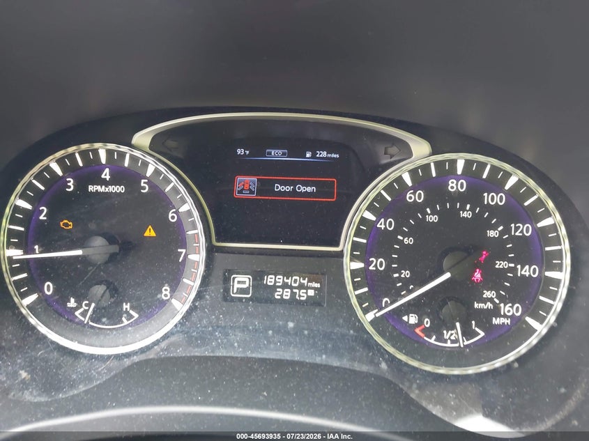2017 Infiniti Qx60 VIN 5N1DL0MN9HC551306 IAAI salvage auction — FRONT END, Wait Title, sold $1,100 on 2026-09-04 (photo 7)
