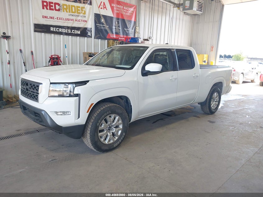 2022 Nissan Navara (frontier) VIN 1N6ED1FK4NN669887 IAAI salvage auction — NORMAL WEAR, Salvage Title, sold $13,525 on 2026-08-20 (photo 2)