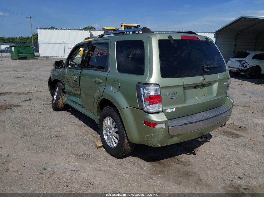 2009 Mercury Mariner VIN 4M2CU977X9KJ24510 IAAI salvage auction — SIDE, Clear (Virginia), sold $550 on 2026-09-06 (photo 3)