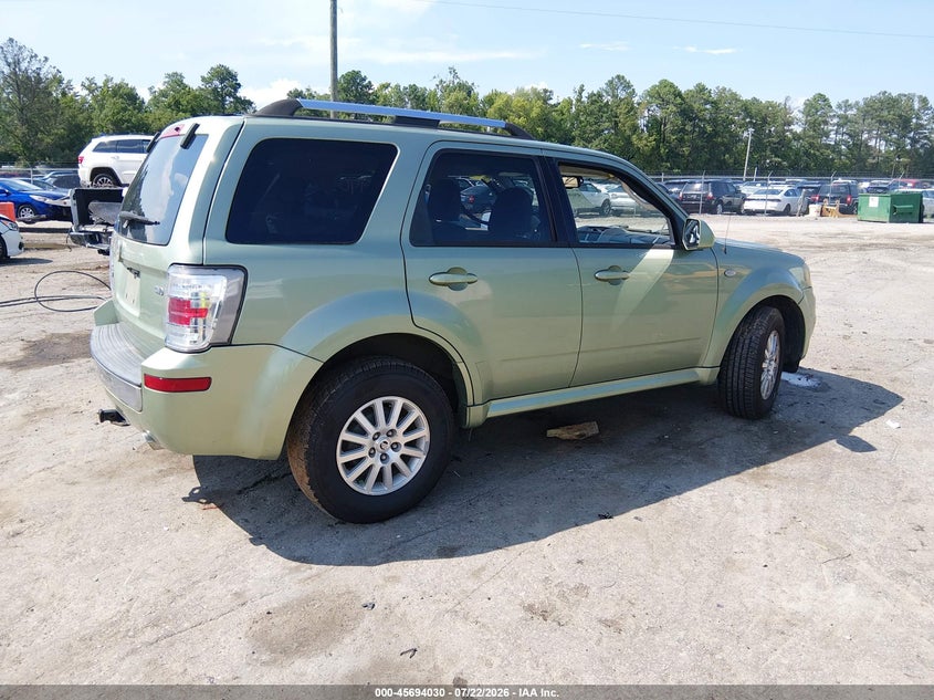 2009 Mercury Mariner VIN 4M2CU977X9KJ24510 IAAI salvage auction — SIDE, Clear (Virginia), sold $550 on 2026-09-06 (photo 4)