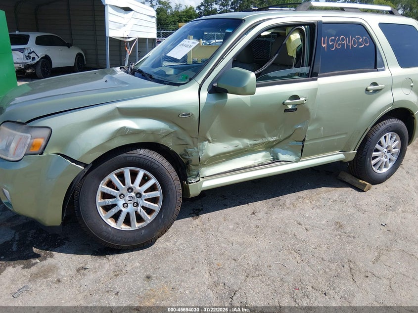 2009 Mercury Mariner VIN 4M2CU977X9KJ24510 IAAI salvage auction — SIDE, Clear (Virginia), sold $550 on 2026-09-06 (photo 6)