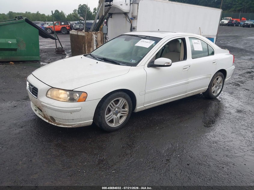 2007 Volvo S60 VIN YV1RS592872614239 IAAI salvage auction — NORMAL WEAR, Clear (Pennsylvania), sold $125 on 2026-07-28 (photo 2)