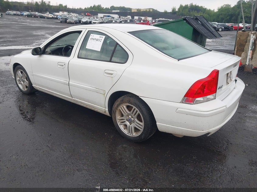 2007 Volvo S60 VIN YV1RS592872614239 IAAI salvage auction — NORMAL WEAR, Clear (Pennsylvania), sold $125 on 2026-07-28 (photo 3)