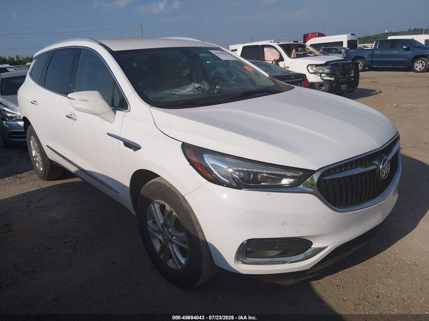 2019 Buick Enclave VIN 5GAEVBKW1KJ186599 IAAI salvage auction — REAR END, Clear (Oklahoma), sold $3,450 on 2026-09-07 (photo 1)